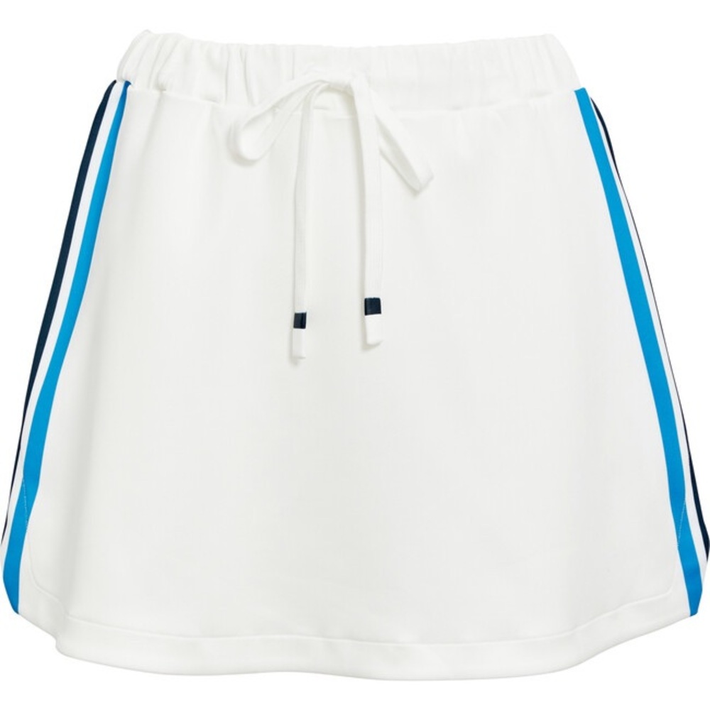 Addison Bay Port Skirt XS in White A/B Blue & Navy Stripe NWT